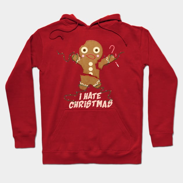 I Hate Christmas Hoodie by theusher